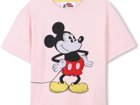 Marc Jacobs Pink Short Sleeves Tee-Shirt Cheap