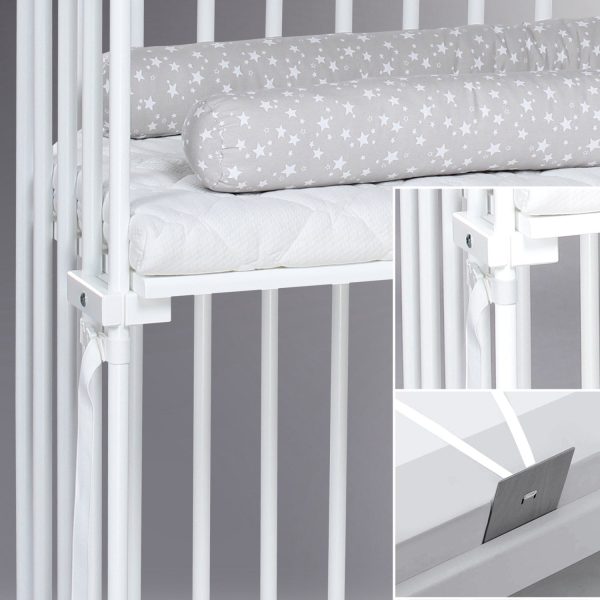 babybay ® White Varnished Boxspring Co-Sleeper Online now