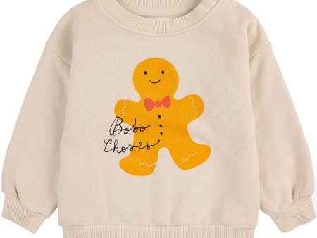 Bobo Choses Offwhite Baby Gingerbread Collegegenser Discount