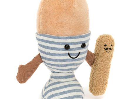 Jellycat FUN Amuseables Egg Mykt Kokt Egg Med Brød 16 cm Online