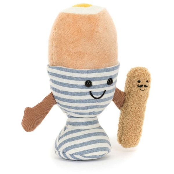 Jellycat FUN Amuseables Egg Mykt Kokt Egg Med Brød 16 cm Online