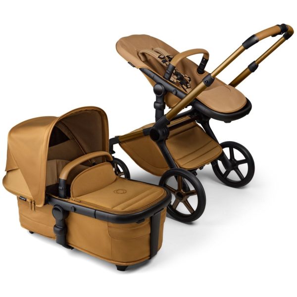 Bugaboo Amber Glow Fox 5 complete Noir Limited Edition For Sale