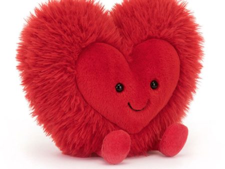 Jellycat Fun Love Amuseables Beatie hjerte stor 23 cm Online Hot Sale