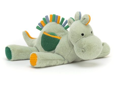 Jellycat Peek-a-Boo Dino Aktivitetsbamse Online Sale