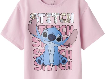 Name It Corsage Stitch Nyri Lilo & Stitch Regular T-Shirt For Discount