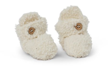 Smallstuff Off White Futter Bouclé Merinoull Online now