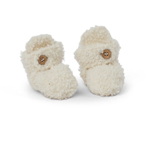 Smallstuff Off White Futter Bouclé Merinoull Online now