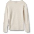 Wheat Eggshell Melange Wool Bluse Alfie For Sale