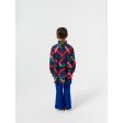 Bobo Choses Midnight Blue Multicolor Garland Woven Dress Online now