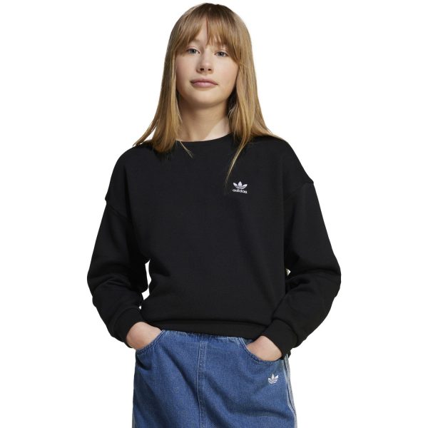 adidas Originals Black Boyfriend Crew Collegegenser Sale