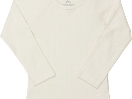 COPENHAGEN COLORS Cream Rib Jersey Classic Longsleeve Skjorte Online