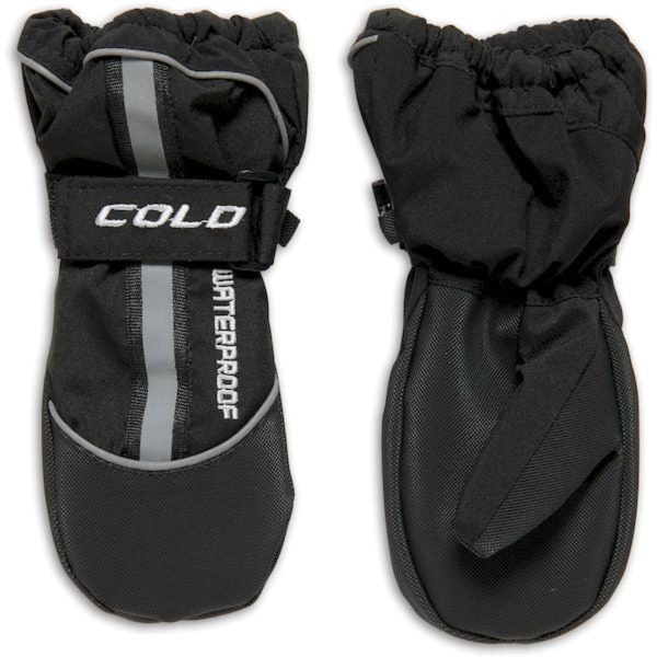 Cold Black Filur Hanske For Discount