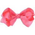 Bow s by Stær Klassisk Bue - Coral - 8 cm Online Hot Sale