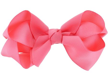 Bow s by Stær Klassisk Bue - Coral - 8 cm Online Hot Sale