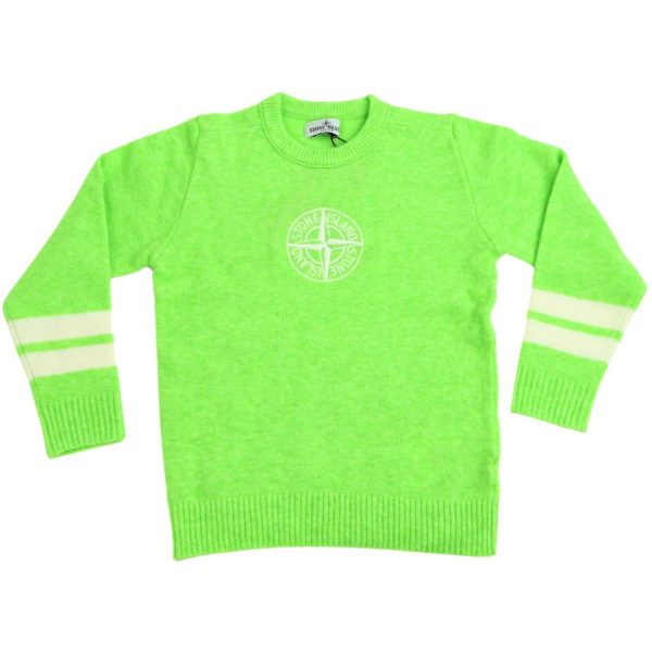 Stone Island Lemon Knitwear For Cheap