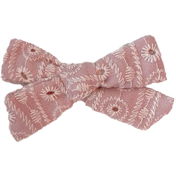 Bow s by Stær Dorthea Sløyfe - Antikk Rose Brodert For Sale