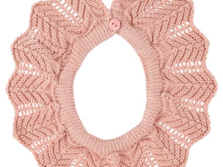 Cóndor Old Pink Link Stitch Openwork krage Cheap