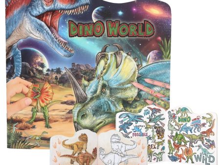 Dino World Farge Bok Discount