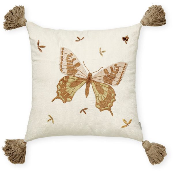 Cam Cam Copenhagen Butterfly brodert pute Online Hot Sale