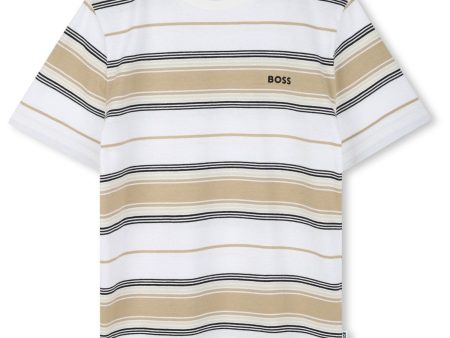 Hugo Boss Stone T-Shirt Discount