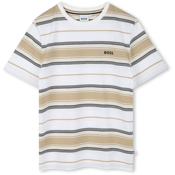 Hugo Boss Stone T-Shirt Discount