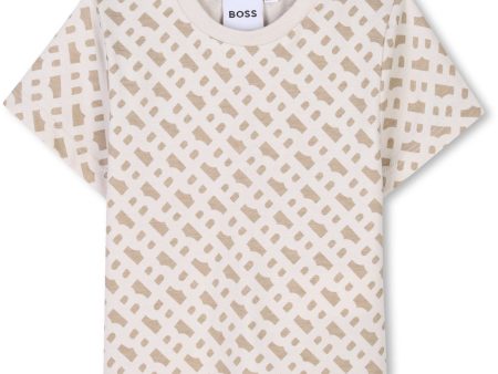 Hugo Boss Sand T-Shirt For Discount