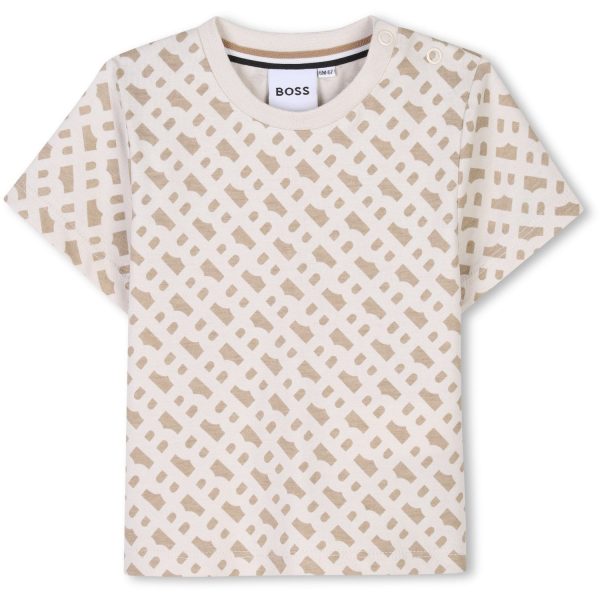 Hugo Boss Sand T-Shirt For Discount