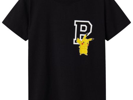 Name It Black Dex Pokemon Regular T-Shirt Noos Cheap