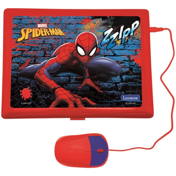 Lexibook Spiderman pedagogisk bærbar PC – 62 aktiviteter (DK SE) Online Sale