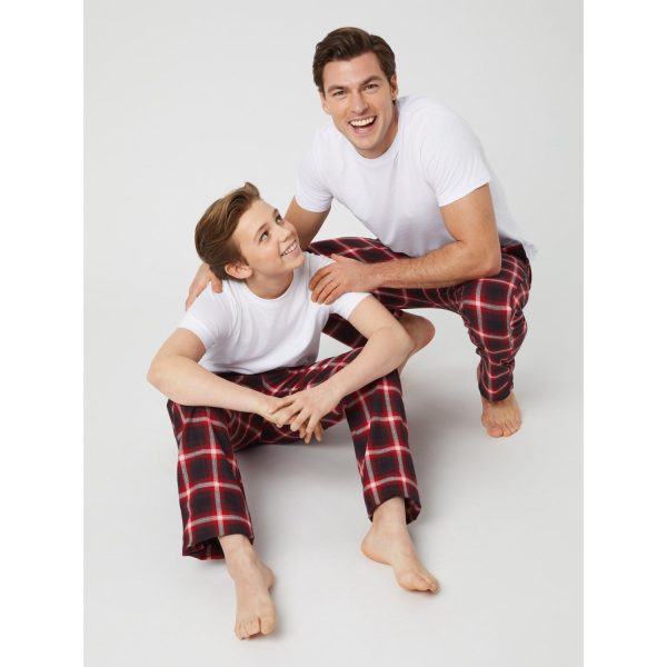 Björn Borg Bb Lumber Check Core Pyjamas Bukser For Cheap