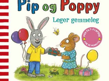 Bolden Pip Og Poppy Leger Gemmeleg (med filtklaffer) For Discount