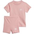 adidas Originals Semi Pink Spark Cs T-shirt & Shorts Online