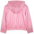 Billieblush Pink Hooded Windbreaker For Sale