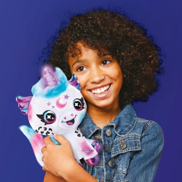 Airbrush Plush Cosmic Unicorn Sale