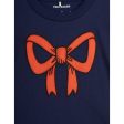 Mini Rodini Blue Bow Application T-Shirt Discount