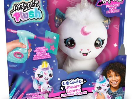 Airbrush Plush Cosmic Unicorn Sale