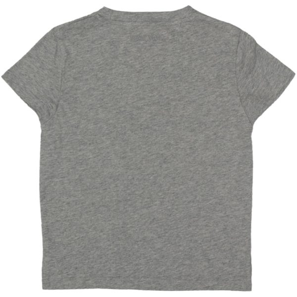 HOLMM Light Grey Luis Bomull T-Shirt Online now