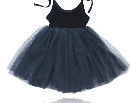 Dolly by Le Petit Tom Black Dolly Universe Velvet Cosmic Strings Tutu Kjole Fashion