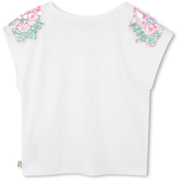 Billieblush White T-Shirt Sale