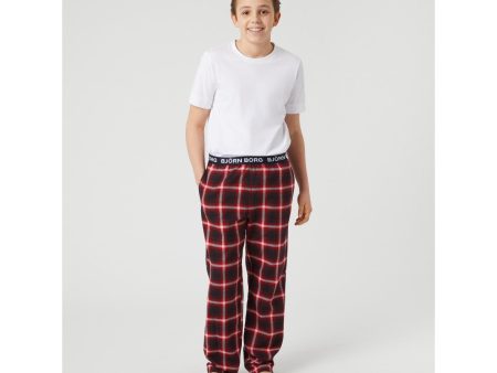 Björn Borg Bb Lumber Check Core Pyjamas Bukser For Cheap