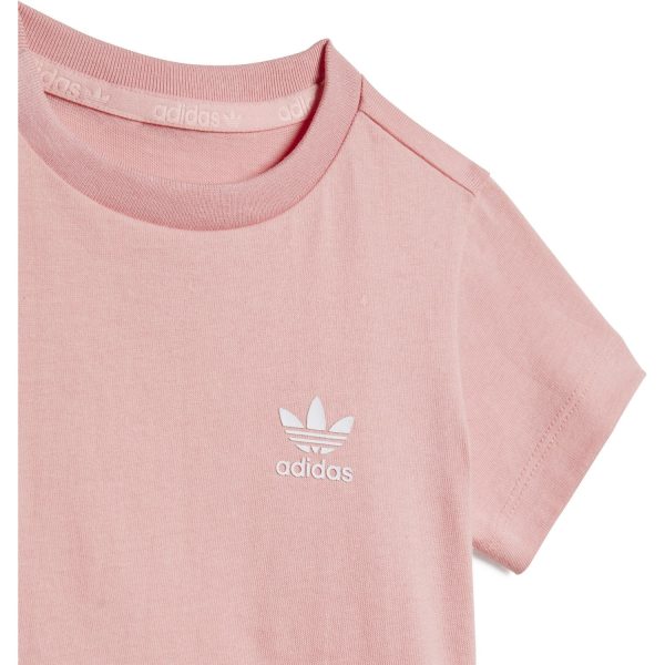 adidas Originals Semi Pink Spark Cs T-shirt & Shorts Online