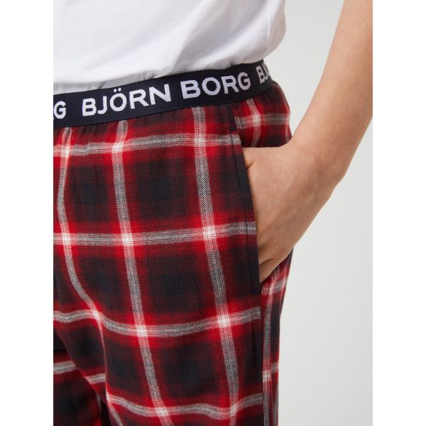 Björn Borg Bb Lumber Check Core Pyjamas Bukser For Cheap