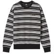 Dickies Westover Stripe Sweat White Discount