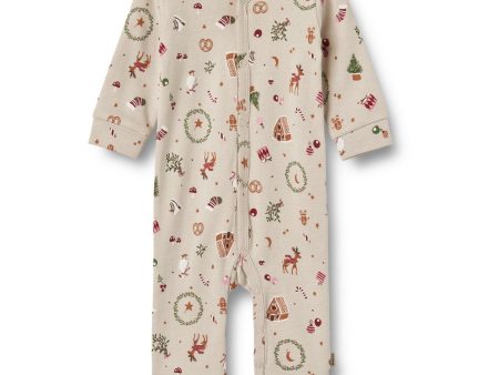 Wheat Offwhite Holiday Jumpsuit Bendji Sale