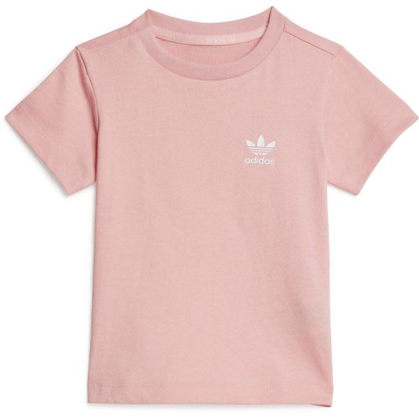 adidas Originals Semi Pink Spark Cs T-shirt & Shorts Online