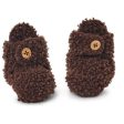 Smallstuff Brown Futter Bouclé Merinoull For Sale