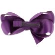 Bow s by Stær Classic Sløyfe - Ametyst Lilla - 8 cm Supply