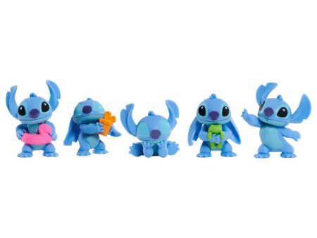 Disney Stitch Figurer 5-Pakning 5,5cm Online Sale