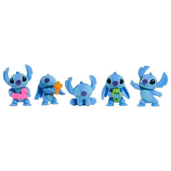 Disney Stitch Figurer 5-Pakning 5,5cm Online Sale