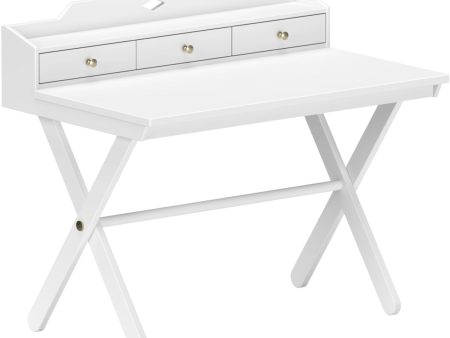 Cam Cam Copenhagen White Luca Skrivebord Online Hot Sale